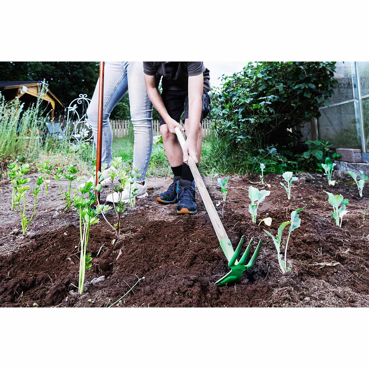 SHW Kinder-Gartenhäckchen, 3 Zinken